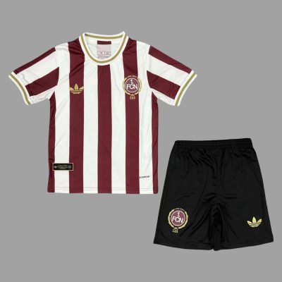 24/25 Nurnberg 125 Yeras Anniversary Kids Soccer Jersey Size 16-28