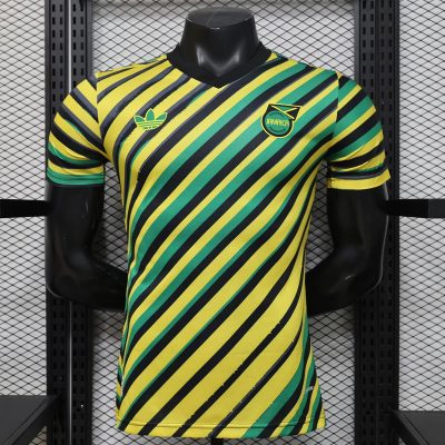 2026 Jamaica Iconic Trefoil Player Version Soccer Jersey