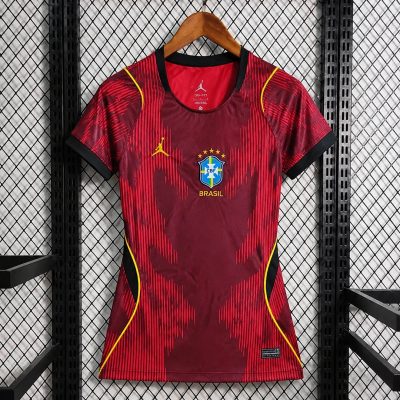 2026 Brazil Sepcial Version Red Women Soccer Jersey