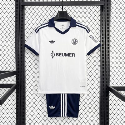 26/27 Schalke 04 Away Kids Soccer Jersey