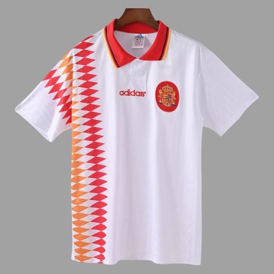 1994 Spain Away Retro Soccer Jersey