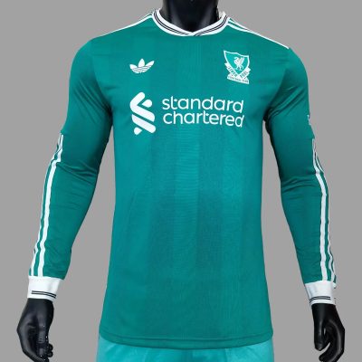 25/26 Liverpool Third Long Sleeve Player Version Soccer Jersey