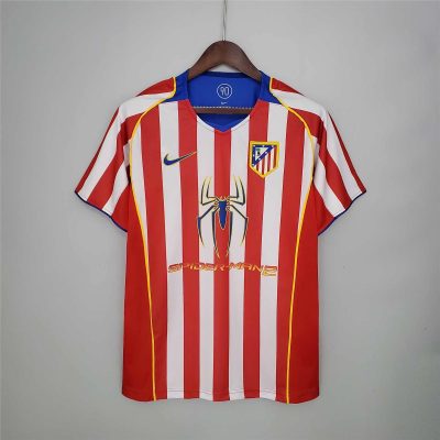 1031/04/05 Atletico Madrid Home Retro Soccer Jersey