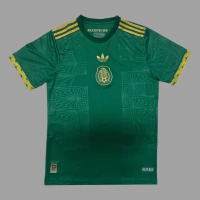 2025 Mexico Golden Cup Green Soccer Jersey