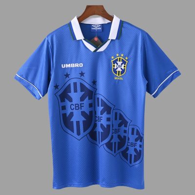 1994 Brazil Away Retro Soccer Jersey