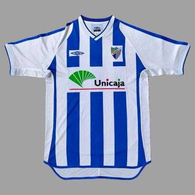 01/02 Malaga Home Retro Soccer Jersey