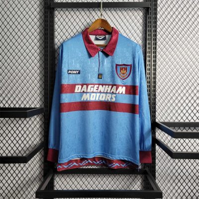 95-97 West Ham away Long Sleeves