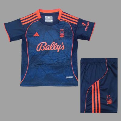 25/26 Nottingham Forest Third Kids Soccer Jersey Size 16-28