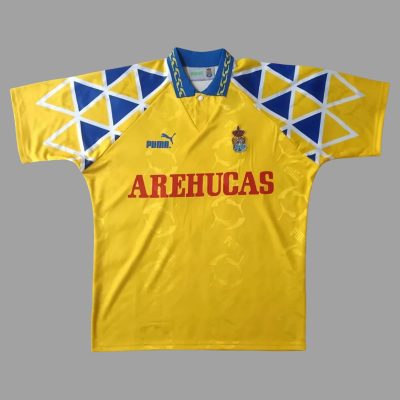 95/96 Las Palmas Home Retro Soccer Jersey
