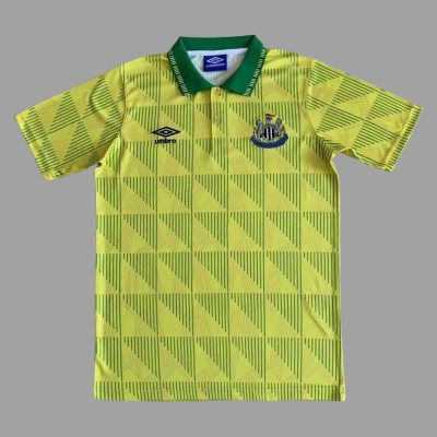 90/91 Newcastle United Away Retro Soccer Jersey