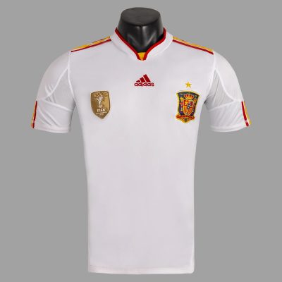 2011 Spain Away Retro Soccer Jersey