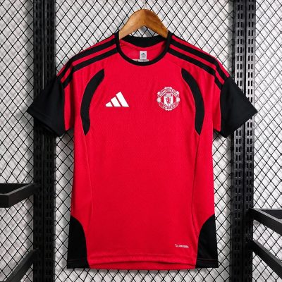 26/27 Manchester United Red Black Training Jersey