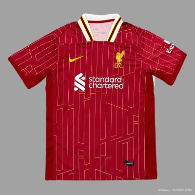 24/25 Liverpool home soccer jersey
