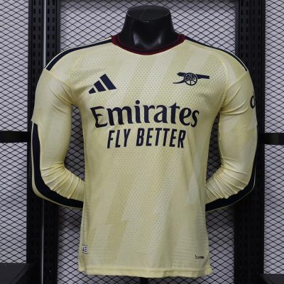 26/27 Arsenal Third Long Sleeve Player Version Soccer Jersey
