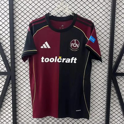 25/26 Nurnberg Home Soccer Jersey