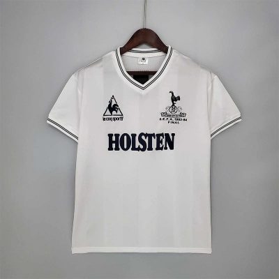 83/84 Tottenham Home Retro Soccer Jersey