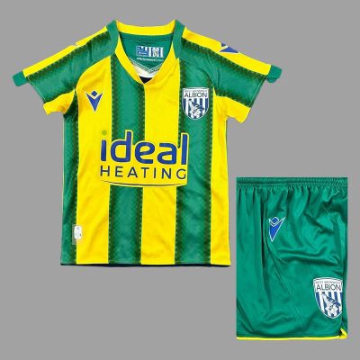 25/26 West Bromwich Away Kids Soccer Jersey Size 16-28