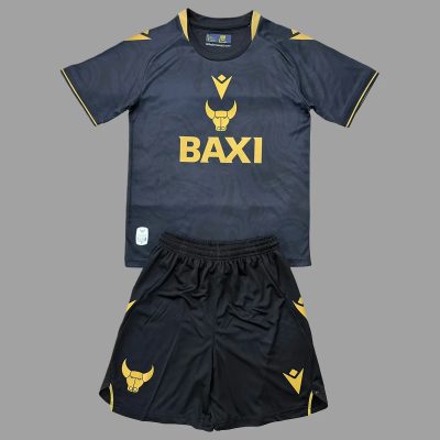 25/26 Oxford United Away Kids Soccer Jersey Size 16-28