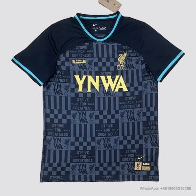 2024 Liverpool x LeBron James soccer jersey yupoo size S-4XL