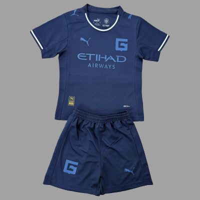 25/26 Girona Third Kids Soccer Jersey Size 16-28