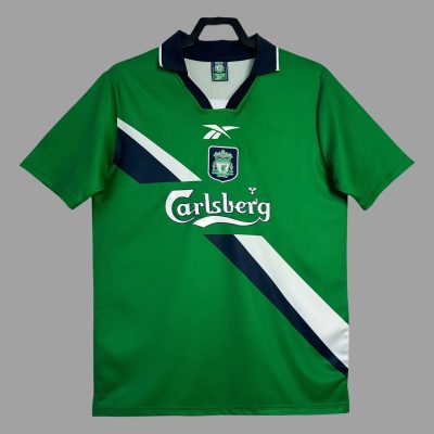 99/00 Liverpool Away Retro Soccer Jersey