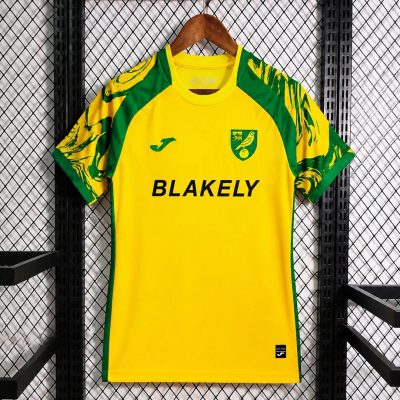 26/27 Norwich City Home Soccer Jersey
