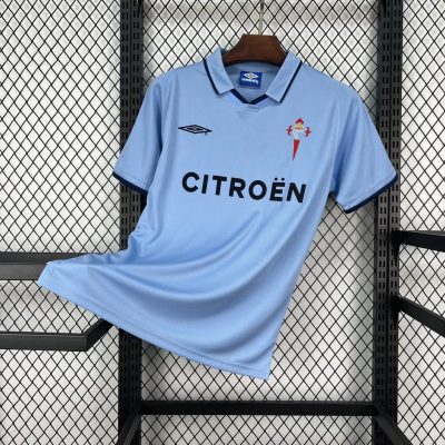 01/02 Celta UEFA Cup Home Retro Soccer Jersey