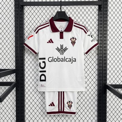 26/27 Albacete Home Kids Soccer Jersey