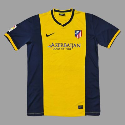 13/14 Atletico Madrid Away Retro Soccer Jersey