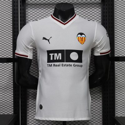 26/27 Valencia CF Home Player Version Soccer Jersey