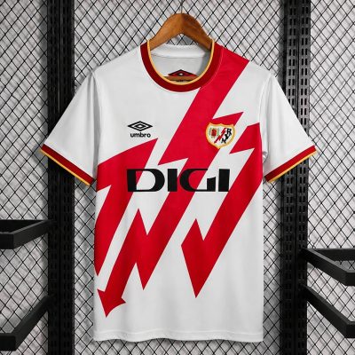 26/27 Rayo Vallecano Home Soccer Jersey