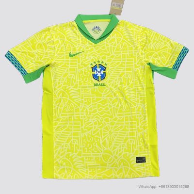 2024 brazil home soccer jersey yupoo