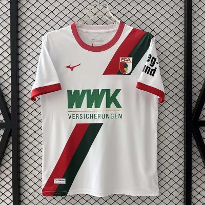 25/26 Augsburg Home Soccer Jersey