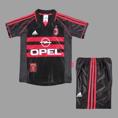 98/99 AC Milan Third Kids Retro Soccer Jersey Size 16-28