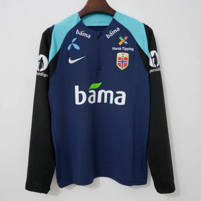 2025 Norway Long Sleeve Blue Training Shirt