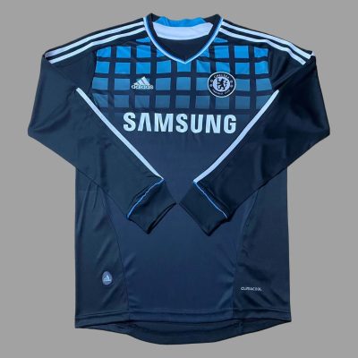 11/12 Chelsea Away Long Sleeve Retro Soccer Jersey