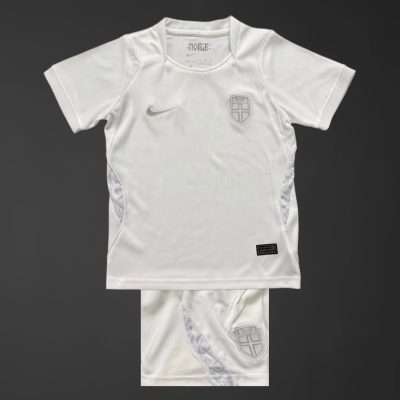 2026 Norway Third Kids Soccer Jersey Size 16-28