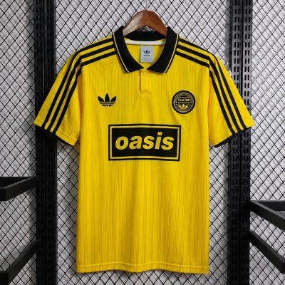 Adidas x Oasis Yellow Soccer Jersey