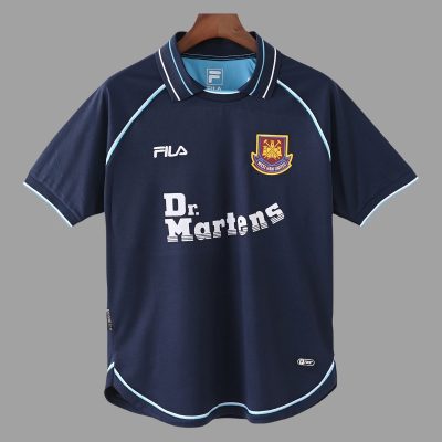 99/01 West Ham United Third Retro Soccer