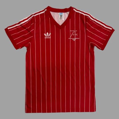 82/84 Aberdeen Home Retro Soccer Jersey