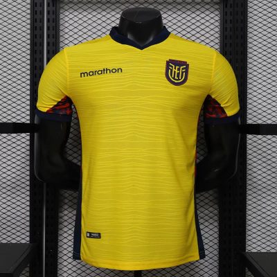 2026 Ecuador Home Player Version Soccer Jersey