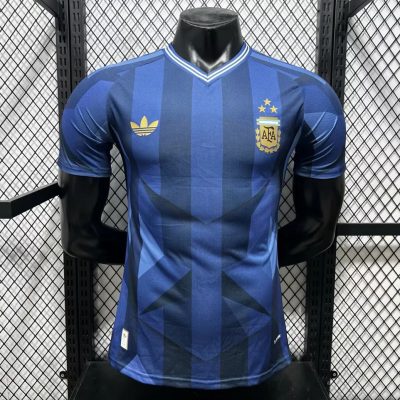 2026 Argentina Fileteado Porteno Player Version Away Soccer Jersey