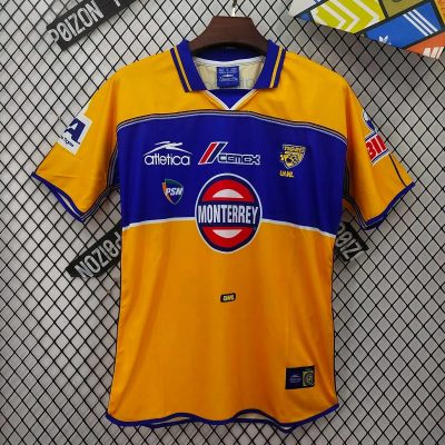 00/01 Tigres UANL Home Retro Soccer Jersey