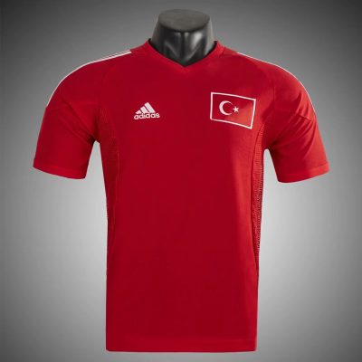 2002 Turkey Home Retro Soccer Jersey