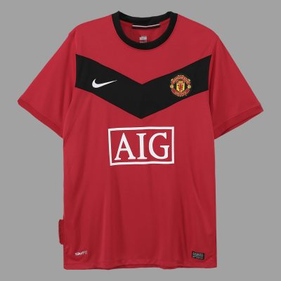 09/10 Manchester United Home Retro Soccer Jersey