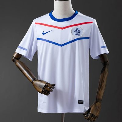 2010 Netherlands Away Retro Soccer Jersey