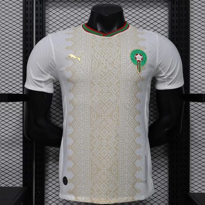 2026 Morocco Away Player Version Soccer Jersey