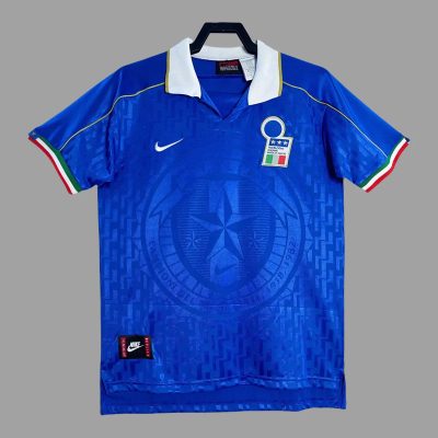 1995 Italy Home Retro Soccer Jersey