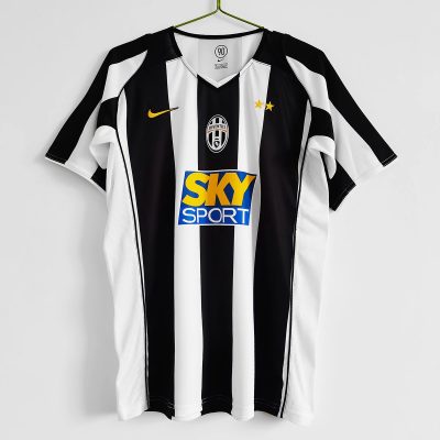 04/05 Juventus Home Retro Soccer Jersey