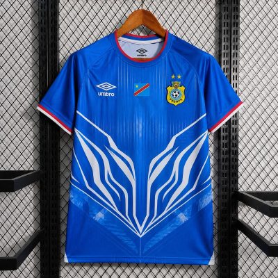 2026 DR Congo Special Version Blue Soccer Jersey